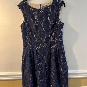 Vince Camuto Navy Dress